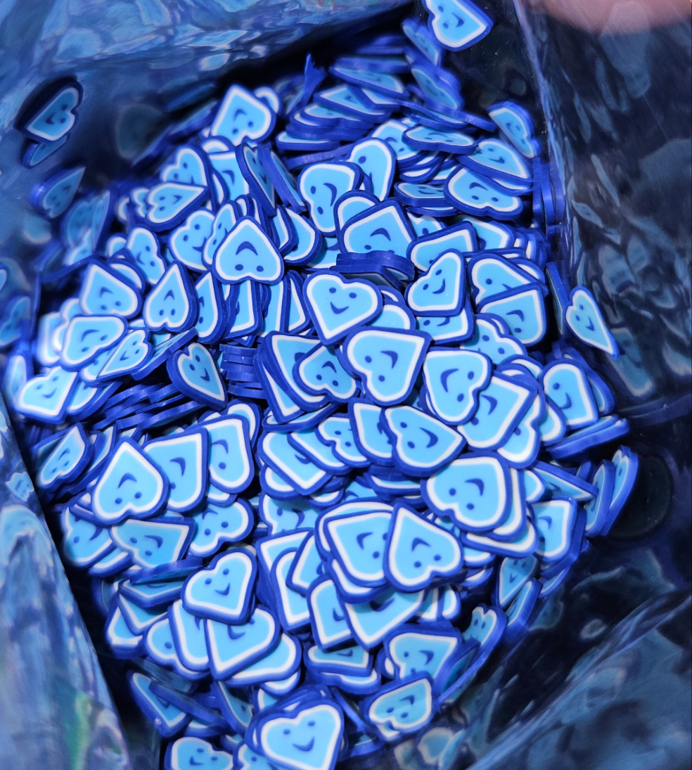 370C blue smile heart 2oz
