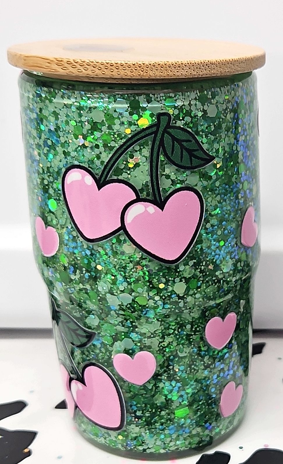 3oz mini- heart cherries