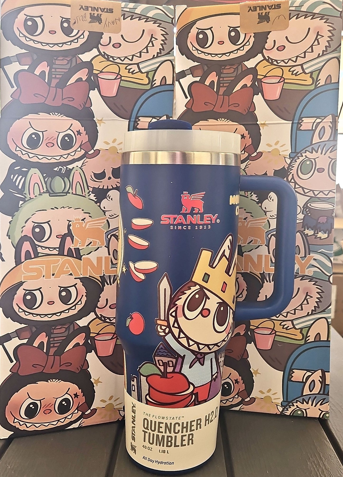 Monsters Candy Labubu Stanley 40oz