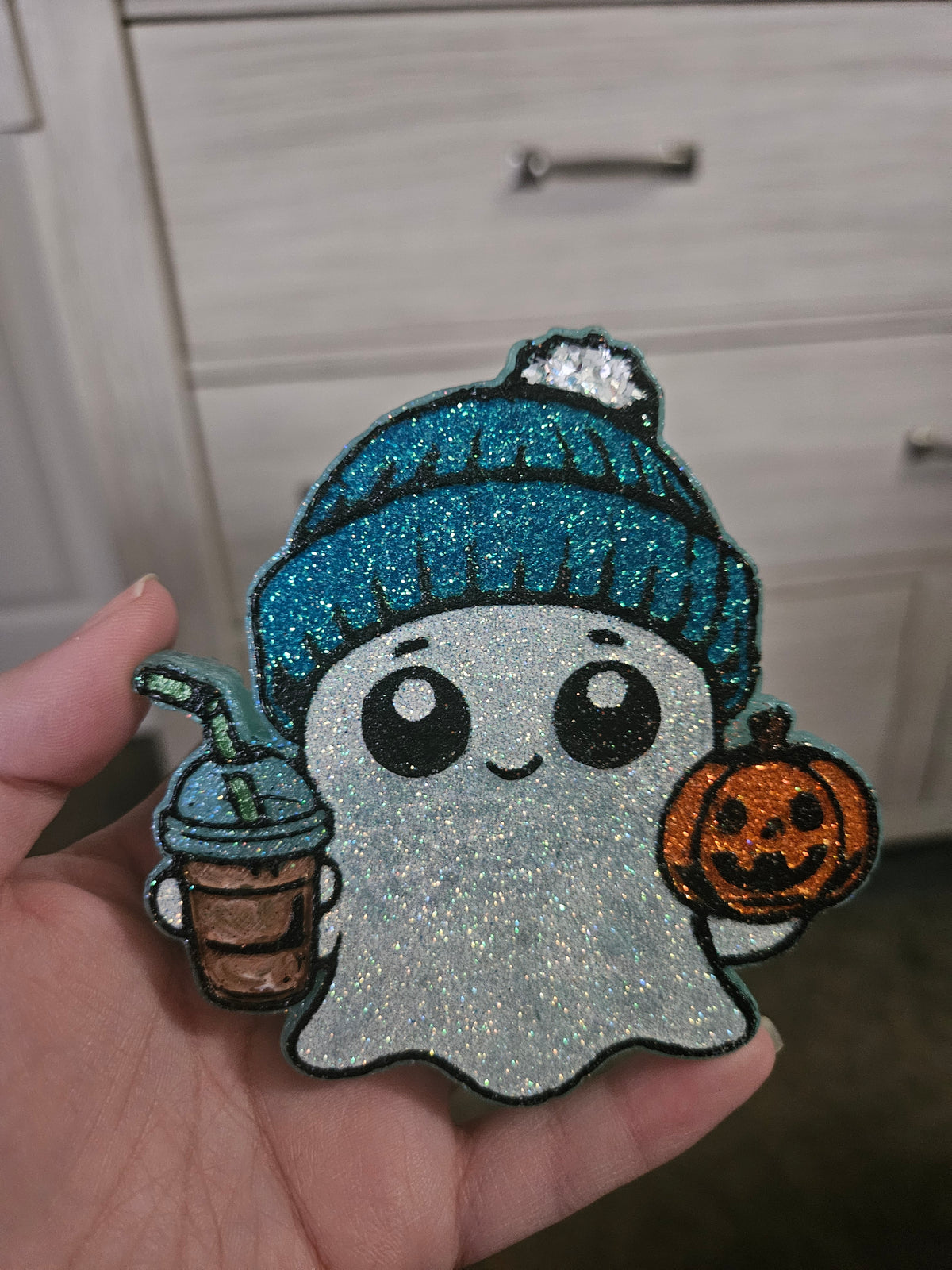 Beanie Ghost(Glow)-Cranberry Spice scent