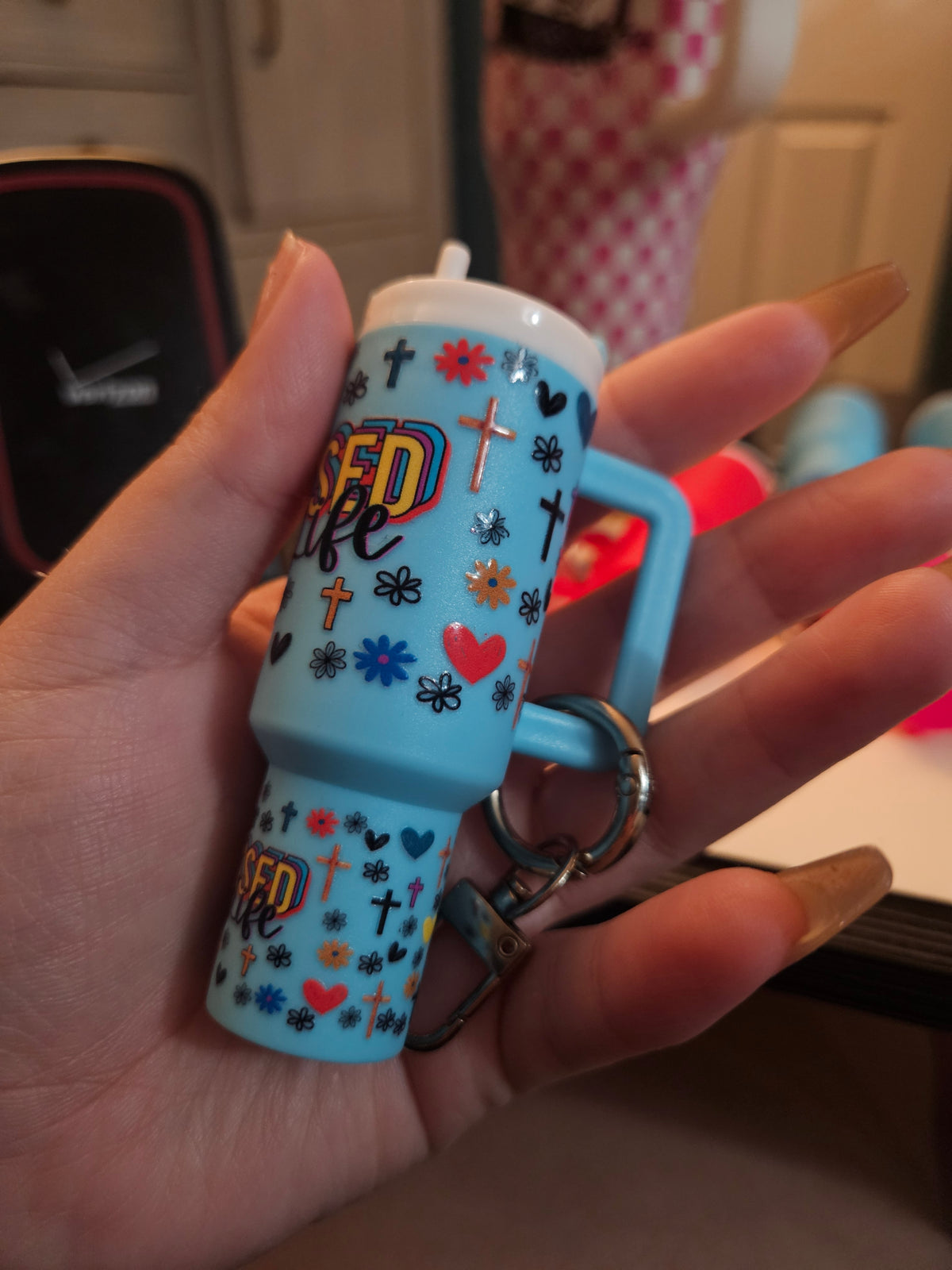 Mini tumbler keychains-premades