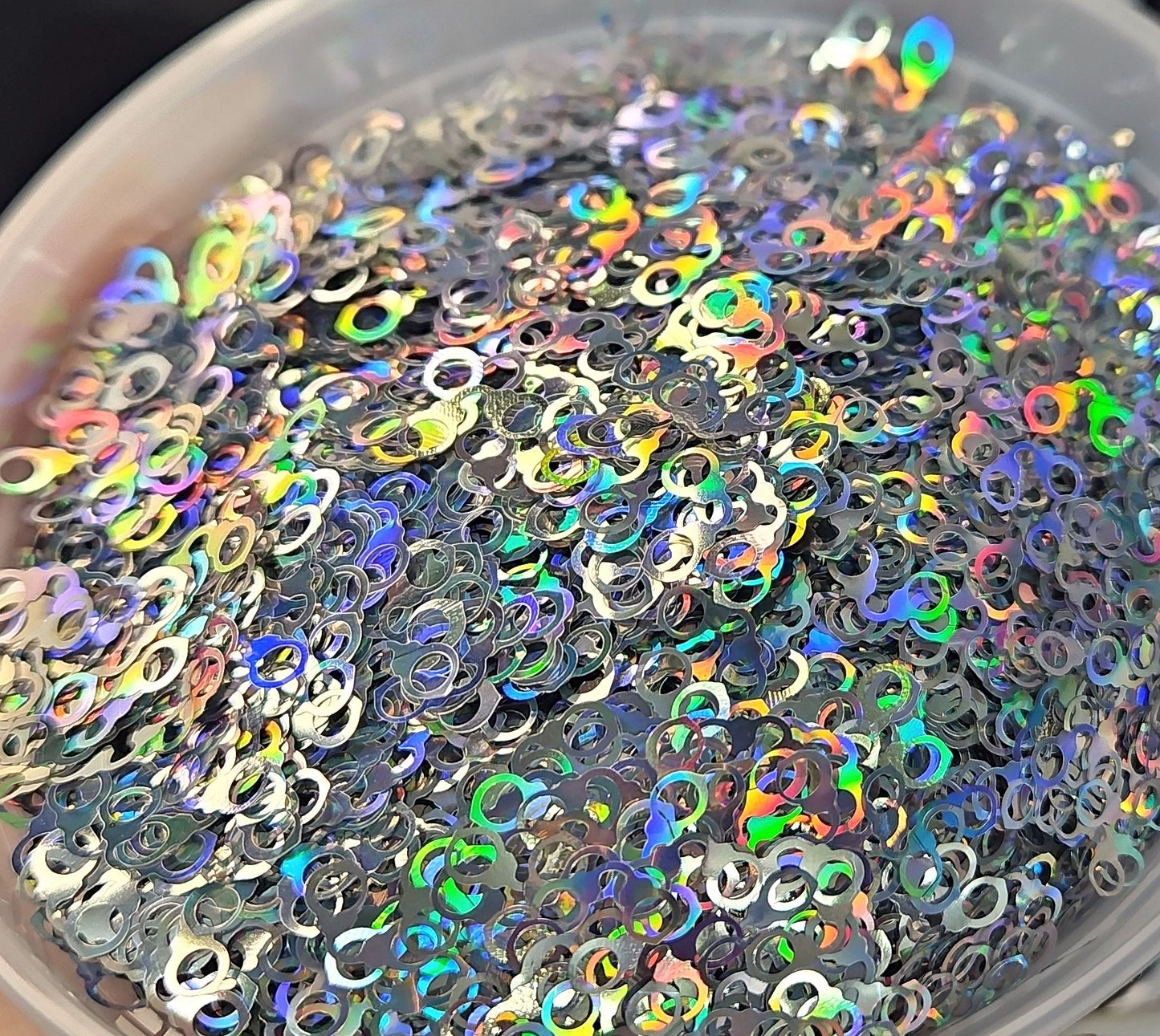 114-silver handcuffs