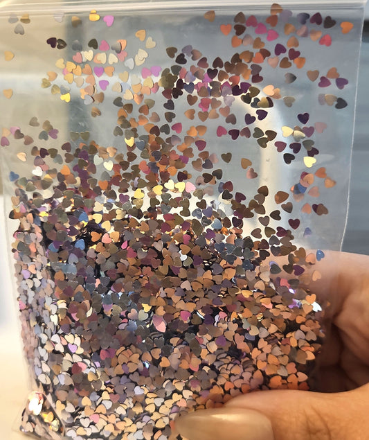 108-metalic heart-2oz