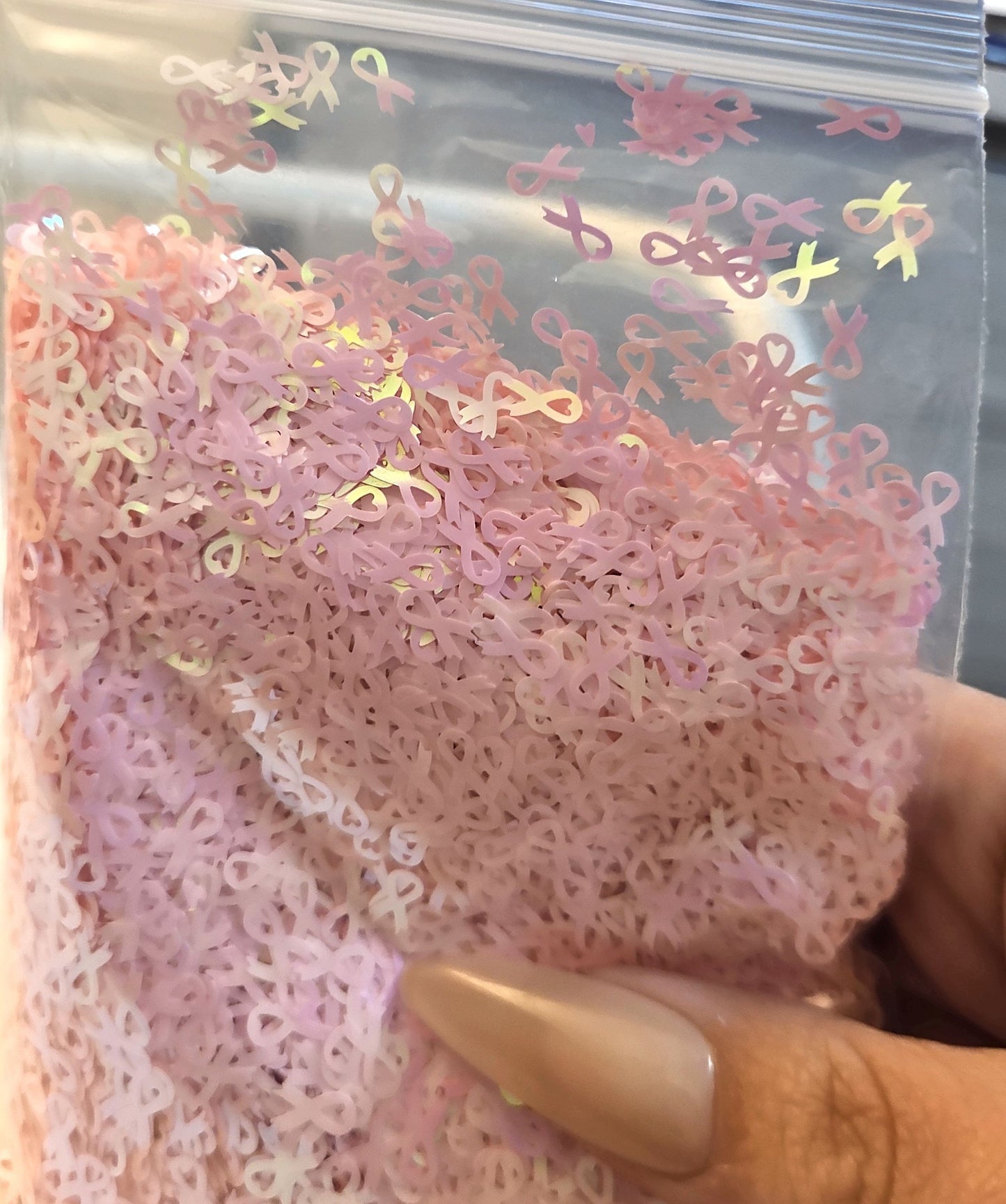 99G pink ribbon 2oz