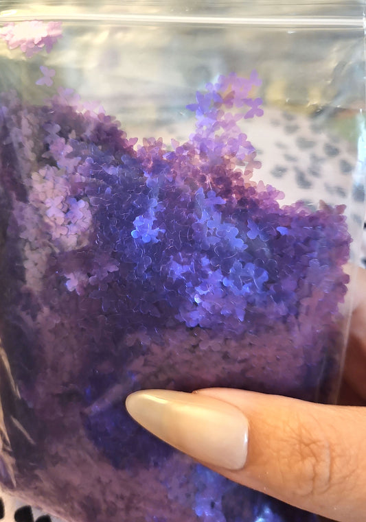 90G purple iridescent butterfly discontinued