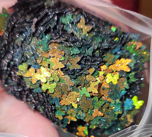Shimmer Butterflies-Green