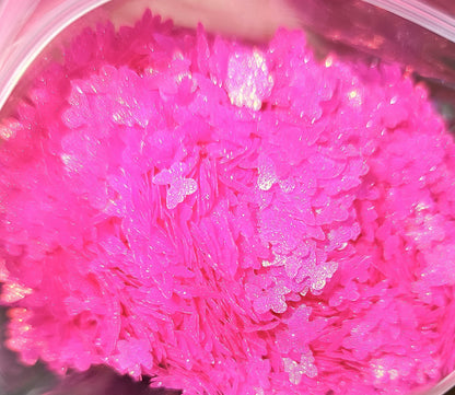 Butterfly shift glitter