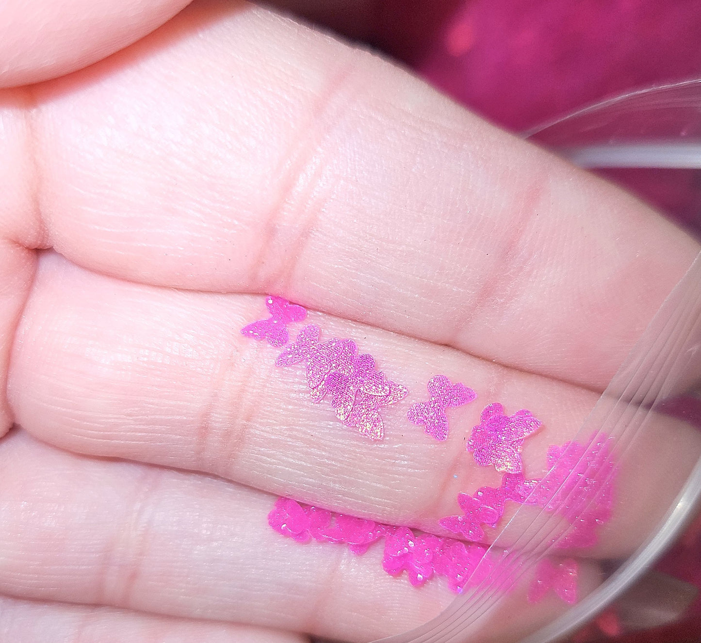 Butterfly shift glitter