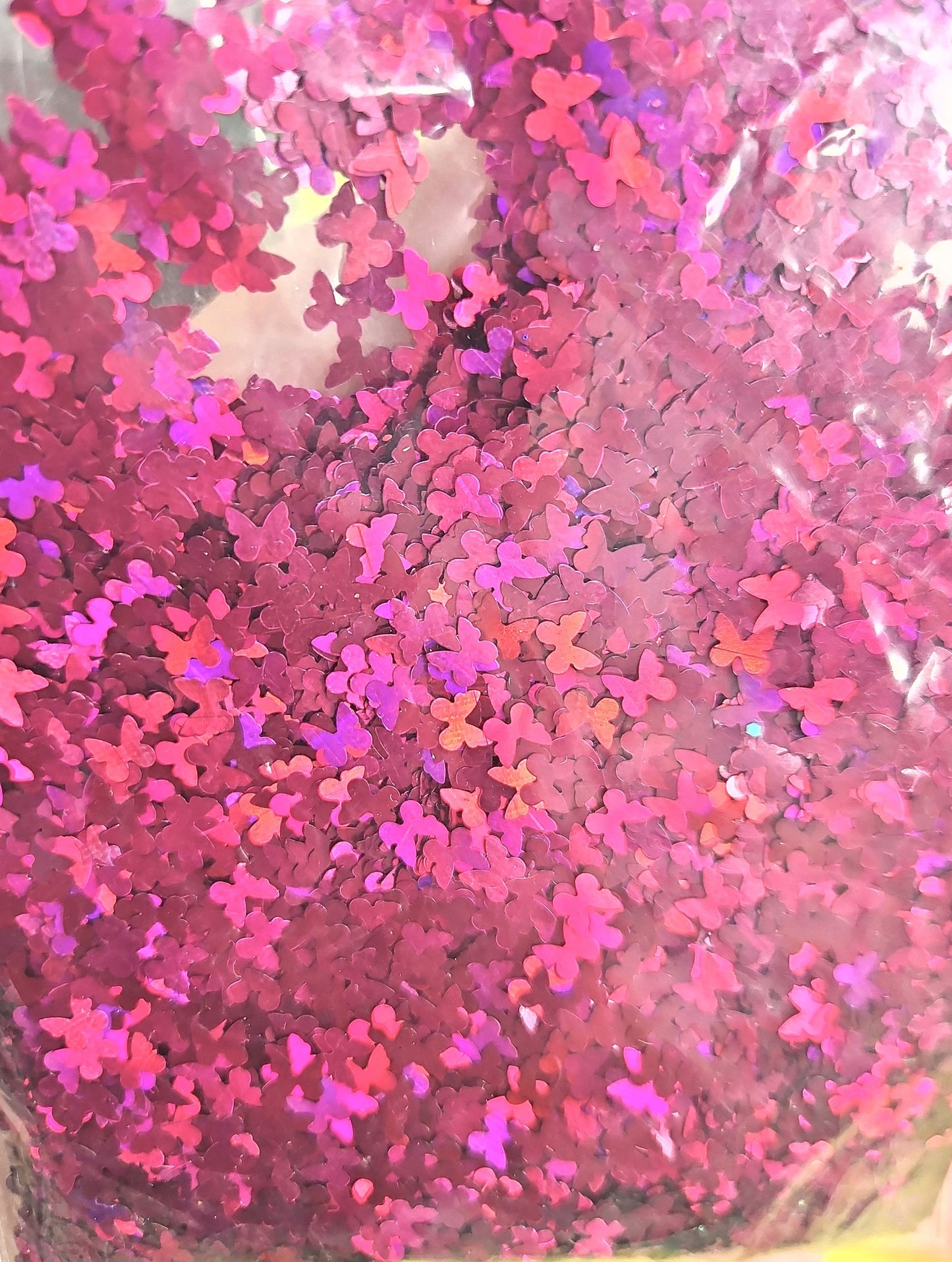 Hot pink butterfly