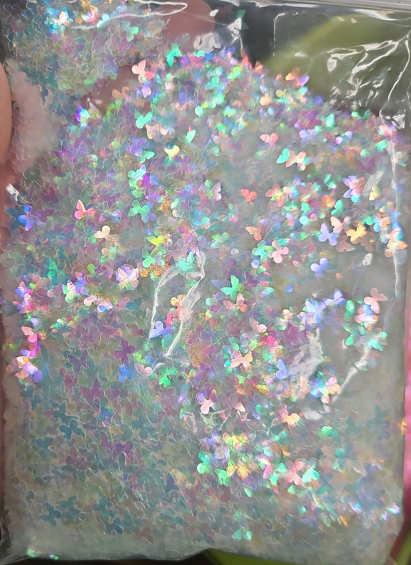 Iridescent butterfly