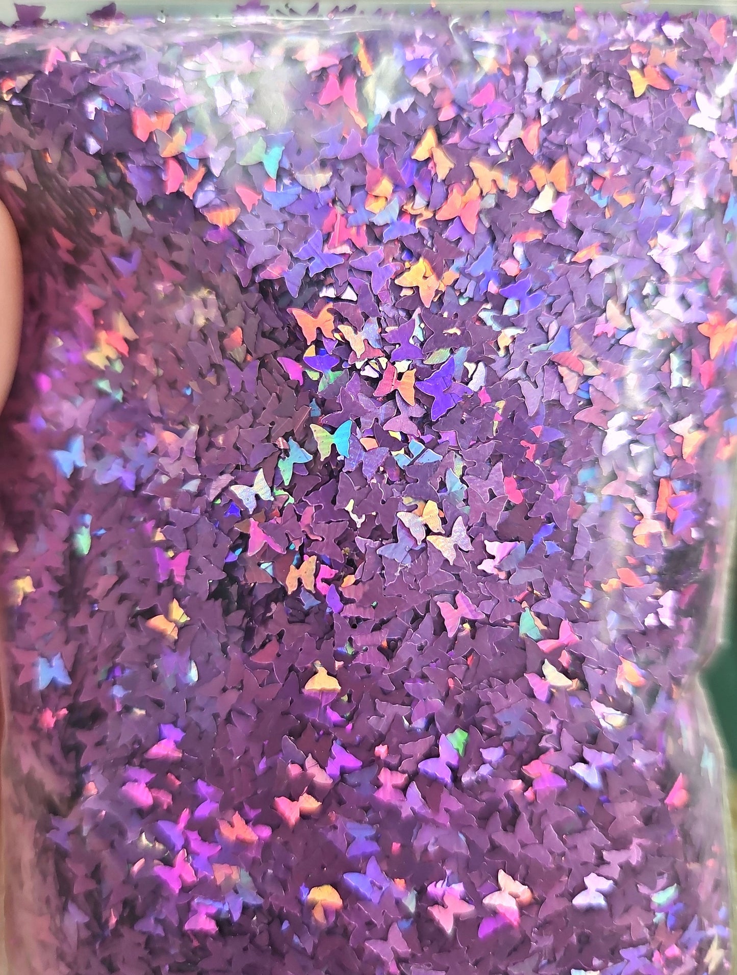 Purple mini butterflies