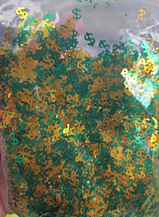 Money glitter