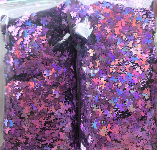 Purple shift butterfly