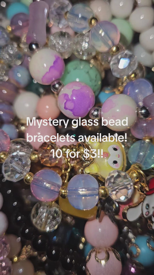 Mystery Glass Bead Bracelets