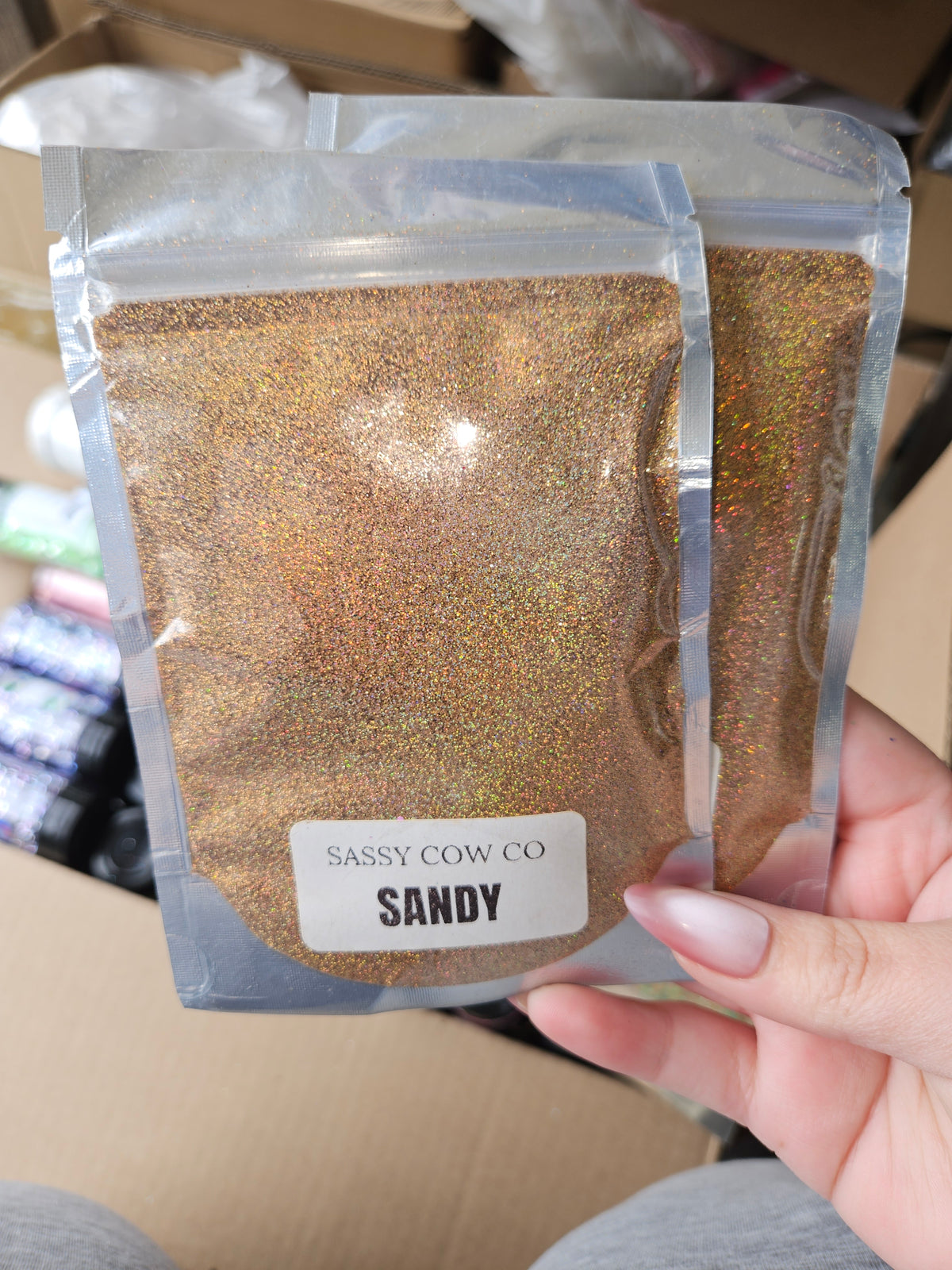 Sandy-fine