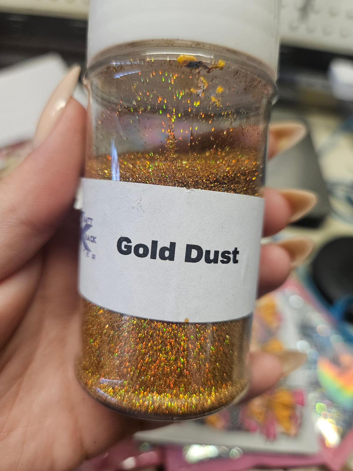 Gold dust-fine