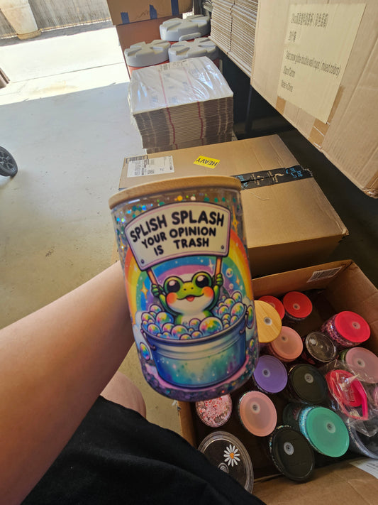 15oz Glass splash