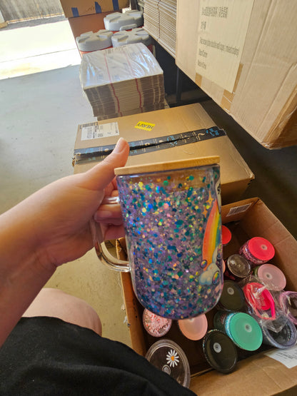 15oz Glass splash
