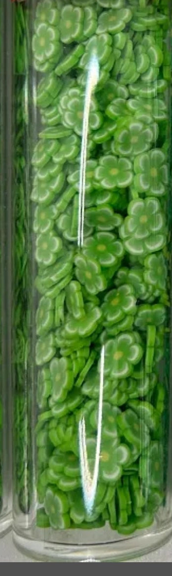 327 Bright Green Flowers