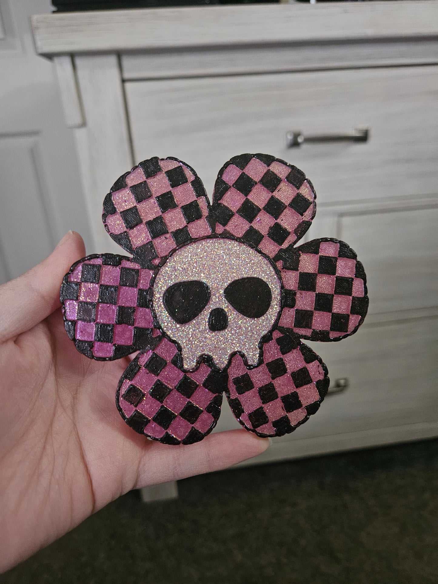 Skull flower(Glow)-Flannel scent