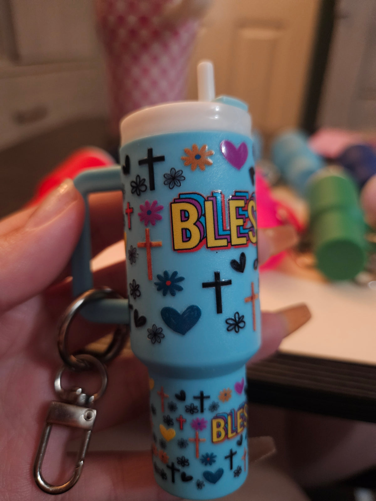 Mini tumbler keychains-premades