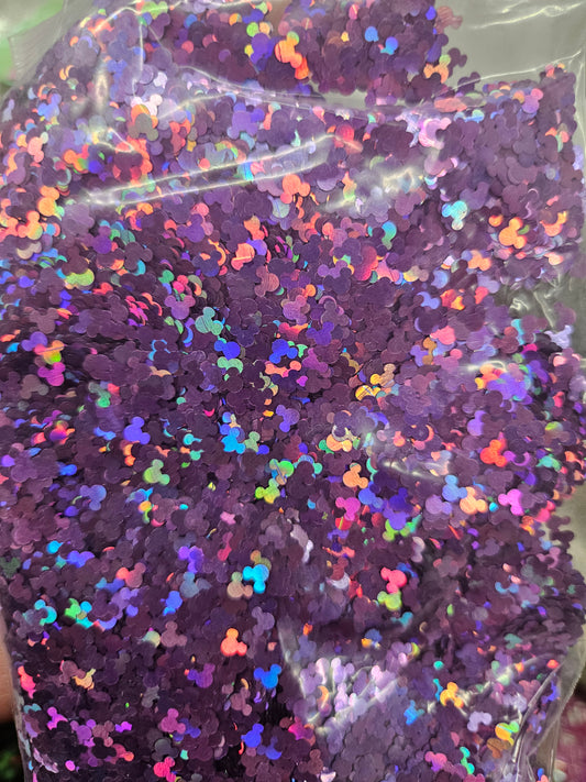 Purple ears