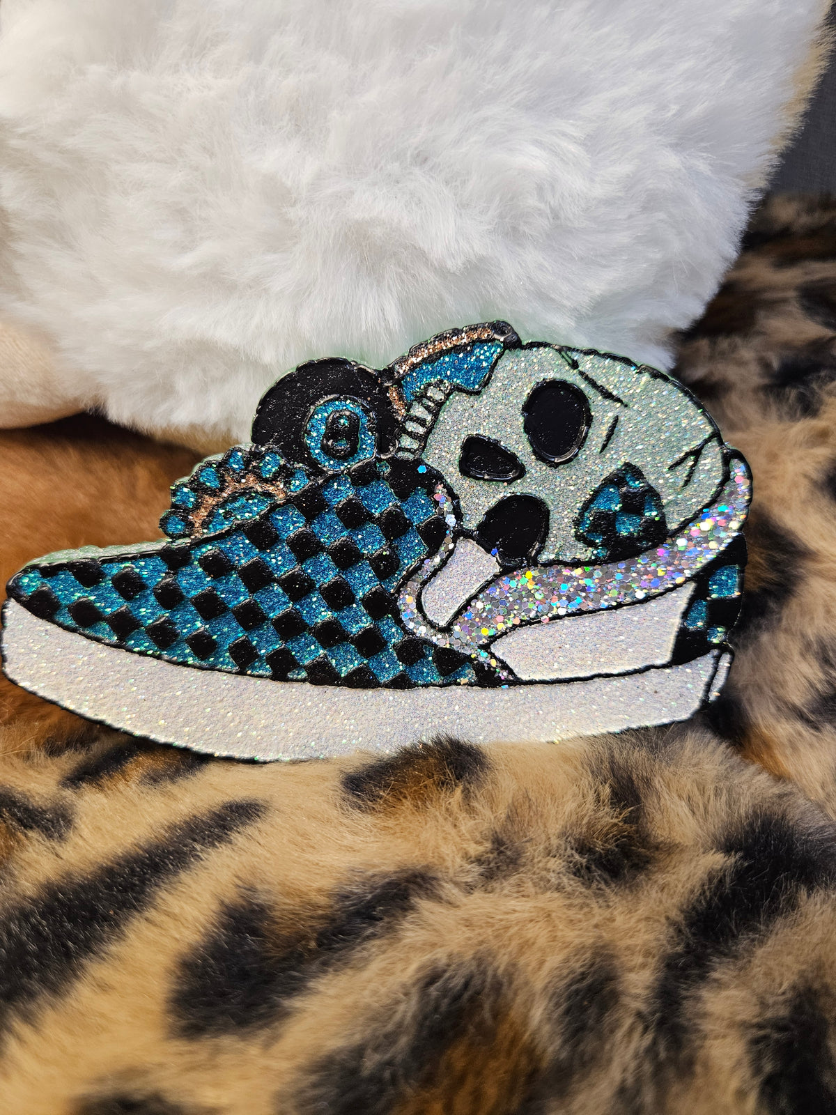 Shoeskull turquoise(Glow-